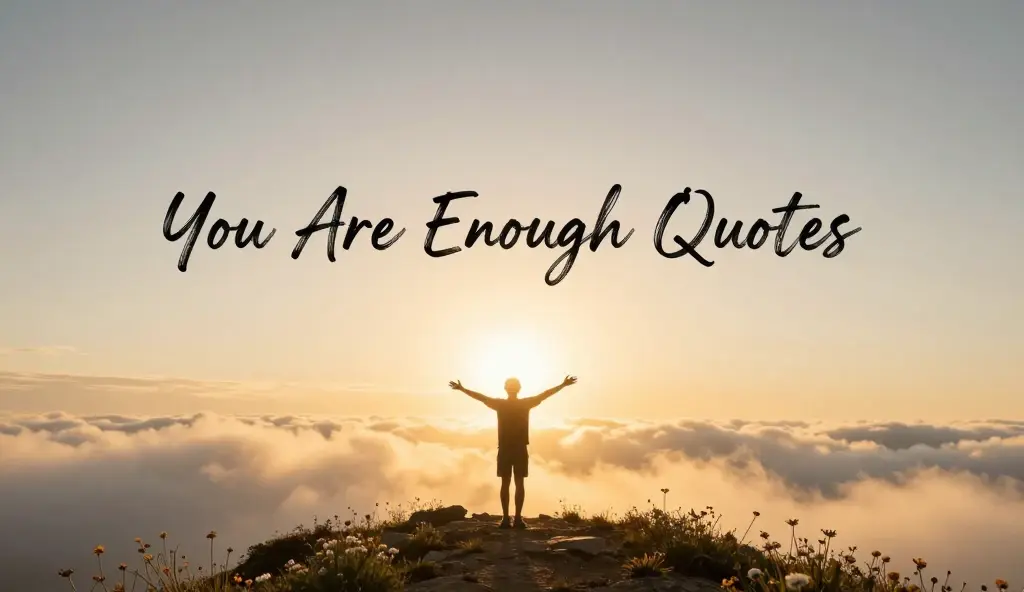 you are enough quotes